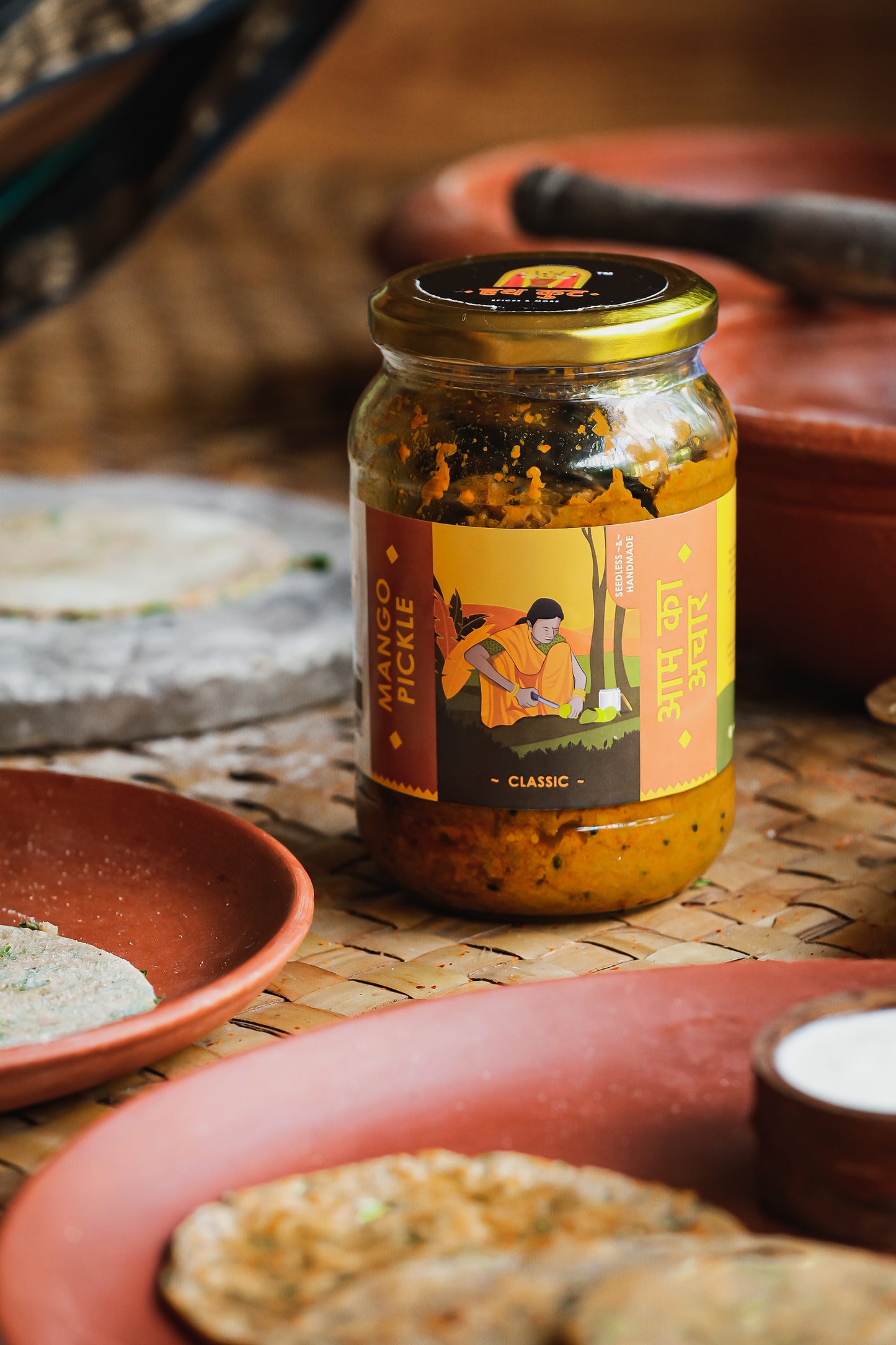 Aloo Paratha Masala + Mango Pickle Combo